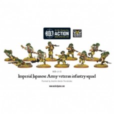 Bolt Action Imperial Japanese Army veteran infantry squad - EN